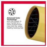 REVLON Compact Hair Dryer | 1875W Lightweight Design, Perfect for Travel, (Yellow)