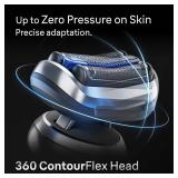 Braun Electric Shaver for Men, Series 7 7185cc, Waterproof, Wet & Dry Shave, Shaving Kit with SmartCare Center and Beard Trimmer, 3 Shave Modes, 60 Minute Battery Runtime, 10 Piece Set - Retail: $