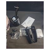 Braun Electric Shaver for Men, Series 7 7185cc, Waterproof, Wet & Dry Shave, Shaving Kit with SmartCare Center and Beard Trimmer, 3 Shave Modes, 60 Minute Battery Runtime, 10 Piece Set - Retail: $
