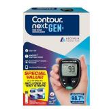 Ascensia CONTOUR NEXT GEN Blood Glucose Monitor All-In-One Kit with 20 Test Strips, Accurate Blood Sugar Monitor, Easy-to-Use Glucose Meter, Portable and Reliable Diabetes Testing Kit (INCOMPLETE)  - 