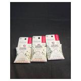 RADIUS Dental Floss, Natural Floss, Unscented Silk, 33 Yards, Compostable & Non-Toxic Oral Care Designed to Help Fight Plaque, Pack of 3