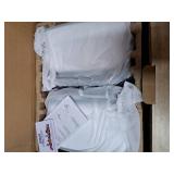 Plyee Audio 400W Outdoor Bluetooth Speakers, Wireless Sync Between Speakers, Powerful Bass, Wall Mount for Patio, Porch, Gazebo, Garage, 2-Pack, White(MZ-621)