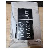 108 Inch Curtains Long,Cortinas para Cuarto Bloqueador De Luz,Black Out Extra 70 Inch Wide Pinch Pleated Linen Blackout Curtain Drapes 108 Inches Long 2 Panels Set for Living Room,Cream