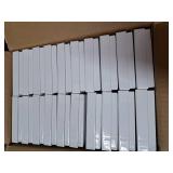 batifine Small Gift Boxes, 40 Pack 3.5x3.5x1 Inch Bulk Cotton Filled Small Jewelry Boxes with Lids for Necklace Ring Bracelet Earring Display Box (White)