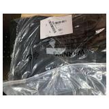 Elantrip 2PCs Front Car Seat Covers Leather Water Proof Seat Protector Universal fit for Most Cars SUVs and Trucks Black