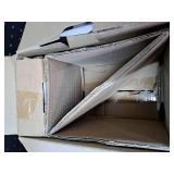 KATISUN 16 Pieces Kitchen Knife Block Set with Cutting Board, German Stainless Steel Knife Set with Sharpener, Dishwasher Safe, Anti-Slip Handle, 6 Steak Knives, Black