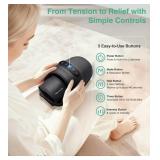 Medcursor Hand Massager - Hand Massager with Heat and Compression for Carpal Tunnel and Stiff Joints, Pain Relief from Wrist to Palm and Finger, Gifts for Women Men (Rechargeable)