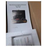 Record Player Wireless Portable Suitcase Vinyl Player with Built-in Speakers Retro Style Record Player for Vinyl Records 3-Speed RCA Line Out AUX in Vintage Turntable Upgrade Black