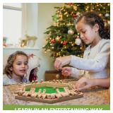 ropoda Shut The Box Game, Upgraded 1-6 Player Wooden Board Games for Adult and Kids, Shut The Box Dice Game -Addition Training, Fun for Family Game Night