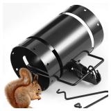 Qualirey Tube Squirrel Trap Rust Resistant Trap 4.5ftft in Diameter with a Setting Tongs for Backyards Patios Gardens, Safe and Effective Pest Control Commercial and Residential Use(1 Pcs,7.5 Inch)