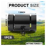 Qualirey Tube Squirrel Trap Rust Resistant Trap 4.5ftft in Diameter with a Setting Tongs for Backyards Patios Gardens, Safe and Effective Pest Control Commercial and Residential Use(1 Pcs,7.5 Inch)