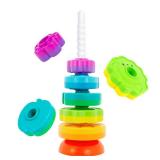 BYFWH Spinning Stacking Toys for Babies 12+ Month Ring Stacker Stacking for Toddlers 1-3 Montessori Toys,Educational Learning Sensory Toy for Kids Easter Christmas Birthday Present for Baby