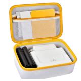 Case Compatible with Kodak Dock Plus for Liene M100 for Kodak Dock Premium Wi-Fi 4x6 Instant Photo Printer. Bluetooth Photo Printing Holder for Adapter, Cartridge, Paper, Power Cord (Box Only) -Whit