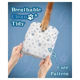 Apupmeo Disposable Dog Diapers Male Wraps Small 50 Counts, Super Absorbent Doggie Diapers for Male Dogs with Incontinence Marking or Excitable Urination