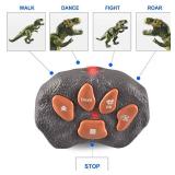 JOYIN Robot Dinosaur Toy for Kids Boys 3+ Big T.rex with Light and Realistic Roaring Sound, Remote Control Walking and Dancing Dinosaur, Electronic Steam Toy, Birthday Gift for Kids Boys Girls