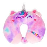 YOYTOO Travel Neck Pillow for Kids Adult Cute Soft Plush Memory Foam Airplane Neck Pillow for Traveling Animal Flight Pillow Head Rest Neck Support for Cars Long Flights