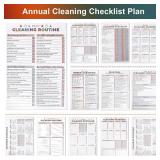 Adhd Cleaning Planner for Adults and Teens Adhd Cleaning and Organizing Planner Cleaning Schedule and Checklist Notebook List Daily Weekly Monthly for Home Chore Chart Adhd Daily Planner