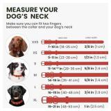BronzeDog Rolled Leather Dog Collar with QR ID Tag, Adjustable Soft Round Collars for Small Medium Large Dogs Puppy (7\ - 10\in Neck Size, Classic Red)in