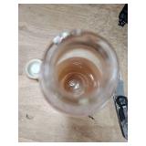 wangsdjy 21oz Borosilicate Glass Water Bottles with Silicone Non-Slip Sleeve and Leak-Proof Lid-Reusable Drink Bottle for Office,Travel,Gym,Hiking-BPA Free,Ideal Gift for Home,Car andFitness (Pink)