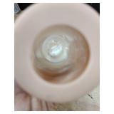 wangsdjy 21oz Borosilicate Glass Water Bottles with Silicone Non-Slip Sleeve and Leak-Proof Lid-Reusable Drink Bottle for Office,Travel,Gym,Hiking-BPA Free,Ideal Gift for Home,Car andFitness (Pink)