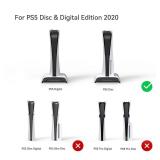 KIWIHOME Cooling Station for PS5 Accessories, Upgraded Controller Charging Station with Magnetic Dongles, Vertical Stand with RGB for Old PS5 Version Only, Not for PS5 Slim and New PS5 Pro