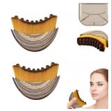 New Lymphatic Contour Face Brush, Lymphatic Drainage Massager for Face,Ergonomically Designed to Fit The Skin Precisely and Relieve Fatigue(2PCS)