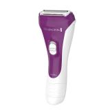 Remington Smooth and Silky Electric Shaver for Women, 3-Blade Battery Operated Foil Shaver and Bikini Trimmer, Shave Wet or Dry