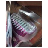 Remington Smooth and Silky Electric Shaver for Women, 3-Blade Battery Operated Foil Shaver and Bikini Trimmer, Shave Wet or Dry