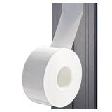 White Weather Sealing Film - Window AC Seal, Air Conditioner Sealing Tape No Residue Waterproof Self Adhesive for Keep Out Cold Air Dust Rain 2IN X 99FT