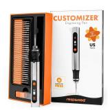 Resparked Customizer Engraving Pen (Formerly Culiau): Ultimate Cordless Portable Tool for Artists and DIYers - Engrave 50+ Surfaces - Beginner Friendly - Rechargeable - Free 30 Bits and Mastery Guide