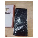 ZIHUA 2 Pairs Semi Opaque 40 Denier Black Tights for Women, Ladder Resistant Burgundy Tights for Women Black Red S