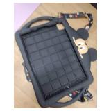 Beszeith for iPad Air 5th/4th Generation Case (2022/2020), iPad pro 11 inch Case (4th/3rd/2nd/1st Gen), iPad Air 10.9 case with Adjustable Strap/Stand, Cute Cartoon Cover for Kids Boys (Black)