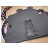 Beszeith for iPad Air 5th/4th Generation Case (2022/2020), iPad pro 11 inch Case (4th/3rd/2nd/1st Gen), iPad Air 10.9 case with Adjustable Strap/Stand, Cute Cartoon Cover for Kids Boys (Black)