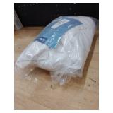 DREAMCARE Twin XL Fitted Sheet - Extra Deep Pocket Fitted Sheet - Fits up to 21 inch Mattress - Deep Pocket Twin XL Sheets - Hotel Luxury - Oeko-Tex Certified Sheets - 1 Fitted Sheet Only (White)