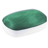 Akstore 28 inch Fashion Wigs Long Wavy Curly Hair Cosplay Wig (Grey Green)