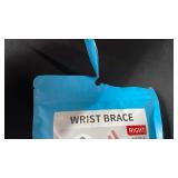 Big Mango Compression Arthritis Gloves with Wrist Brace Set, Hand Compression Glove for Women for Pain, Carpal Tunnel Relief Gloves for Men Night Support, Rheumatoid, Work, Typing, Black, Right, M