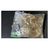 CJL HAIR Large Messy Bun Hair Piece Wavy Curly Scrunchies Synthetic Chignon Ponytail Hair Extensions Thick Updo Hairpieces for Women Bernstein Multi