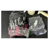 Birthday Squad Party Silver Bday Pink Lips Gift T Shirt T-Shirt