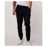 Real Essentials 3 Pack Sweatpants for Men Mens Joggers with Pockets Jogger Cargo Jogging Pants para Hombre Fleece Sweat Adult Sweats Lined Black Thick Cotton Warm Heavy Green Athletic Cuffed Active