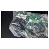 TiTiC 3D Printed Hermit Crab,3D Printed Animals Fidget Toy, Articulated Flexible 3D Printed Hermit Crab,Realistic Slithering Design, Home Office Executive Desk Decor (Blue-Green)