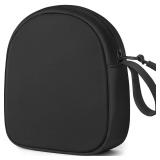 Soft Headphone Case Compatible with JBL Tune/JBL Live/Sony WH-CH520 510 720/ Sony MDR-ZX/Bose QuietComfort/JLab/BERIBES/TOZO/KVIDIO/SoundCore,Headset Carrying Case Storage Bag Headphone Pouch-Black