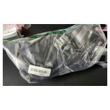 ETACCU Hands Free Dog Leash with Phone Pouch, Water Bottle Holder - Adjustable Waist Belt 19-38 Inch Belt Leash for Running, Reflective Shock Absorbing 48\-70\in Extendablein