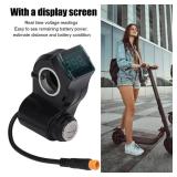 equlup Electric Scooter Handlebar Switch Lock, 3 Pin Water Proof Handlebar Switch Lock with 2 Keys Digital Handle Control for M5 ?Electric Scooter