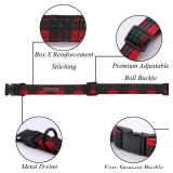 Lionet Paws Christmas Dog Collar with Flower, Soft and Comfortable, Adjustable Collar for Small Dogs Girl Gift, Neck 10-16 inches