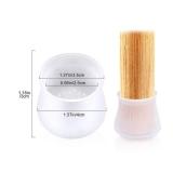 Pack of 24 - Silicone Chair Leg Caps | White Chair Leg Caps for 6 Chairs | Anti Slip Silicone Chair Leg Floor Protectors for Chairs | Wood Chair Protectors for Wooden Floors