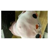 SQEQE Weighted Bunny Plush, Weighted Bunny Stuffed Animal, Cute Plushies Soft Pink Pillow Toy Gift for Kids Adults 23.6 Inch, 3.1 Lbs