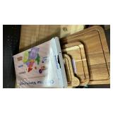 Non Toxic Cutting Boards - Cutting Board Set Free of Mineral Oil, Made of FSC Acacia Wood - Cutting Boards for Kitchen - Includes 3 Chopping Boards. By Ziruma