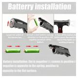 Cane Hero, CaneHero Walking Cane for Men and Women Smart Cane with LED Light and Emergency Alarm, Adjustable, Foldable, Lightweight with Non-Slip Base for Seniors, Everyday Support and Safety (1 pc)