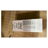 Aquasonic Vibe Series PRO  Ultra-Whitening Electric Toothbrush  5 Modes and Smart Timers  Premium Travel Case and 6 Proflex Brush Heads  ADA Accepted Toothbrush (Optic White)