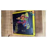 Coodoo Upgraded Magnetic Blocks Tough Tiles STEM Toys for 3+ Year Old Boys and Girls Learning by Playing Games for Toddlers Kids, Compatible with Major Brands Building Blocks - Starter Set